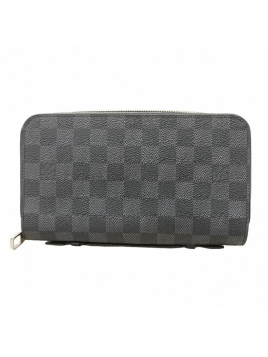 Louis Vuitton Handbags - Louis Vuitton Wallet Damier Graphite Zippy XL Black Gray